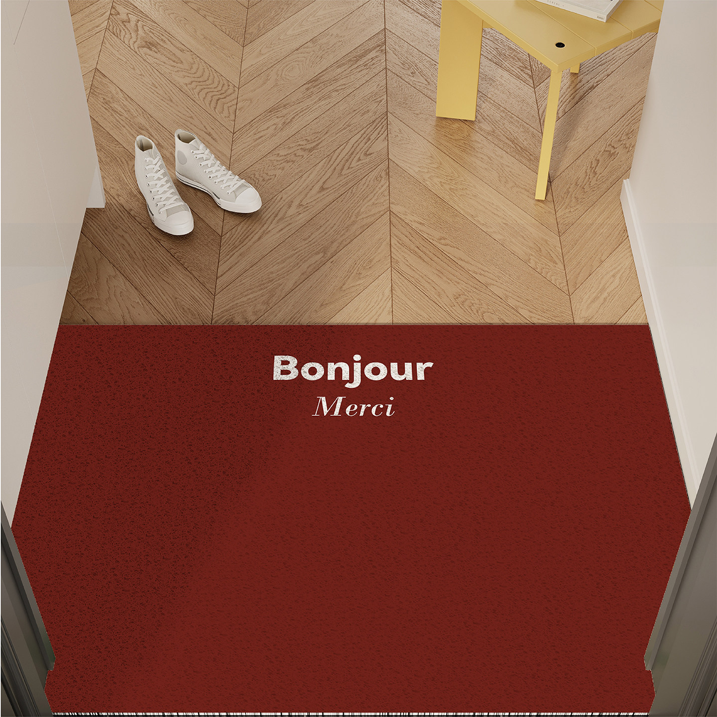 简约复古纯色入户门地垫丝圈防滑耐脏脚垫进门玄关门口地毯可裁剪,淘宝优惠券,粉丝福利购,淘宝优惠卷