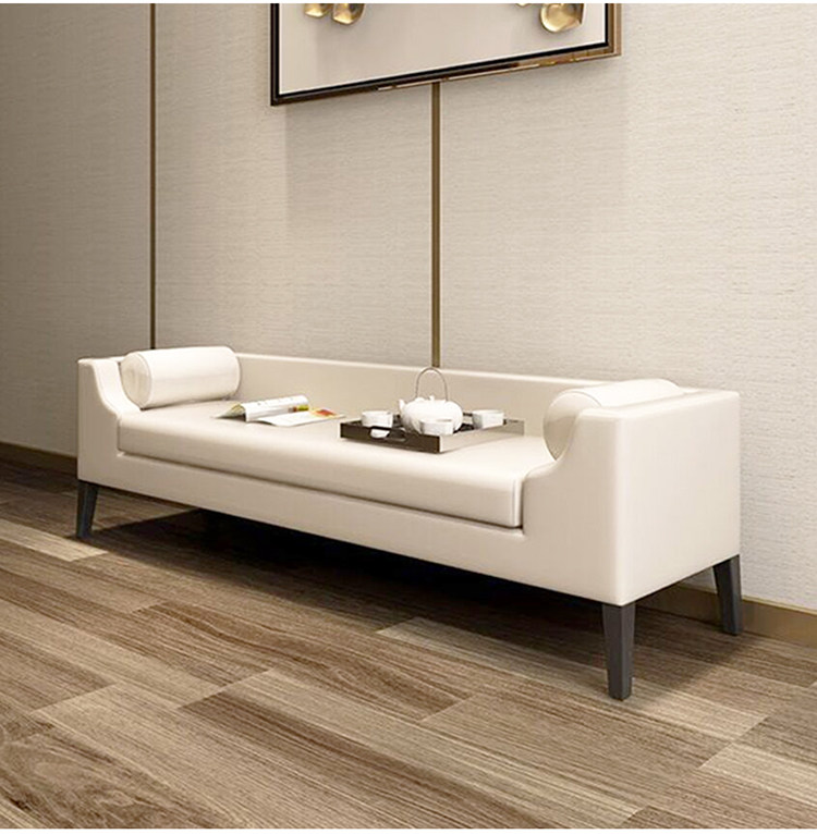 美式布艺床尾凳现代简约卧室床头长条沙发床前榻衣帽间更衣换鞋凳,淘宝优惠券,粉丝福利购,淘宝优惠卷