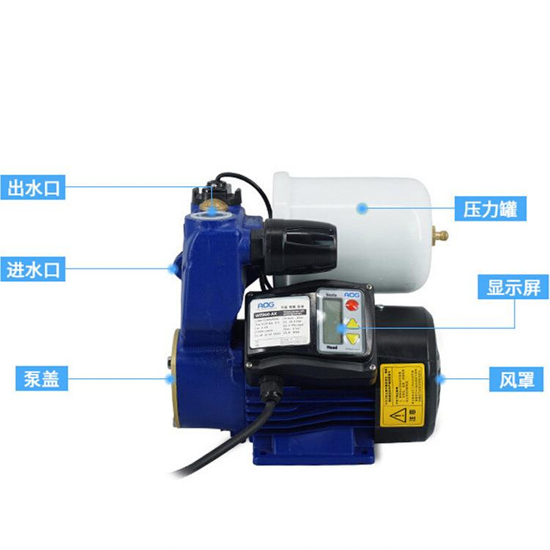 AOG水泵 WZB-550自吸泵价格实惠 效节能卧式家用自吸泵 单相22高0 - 图0