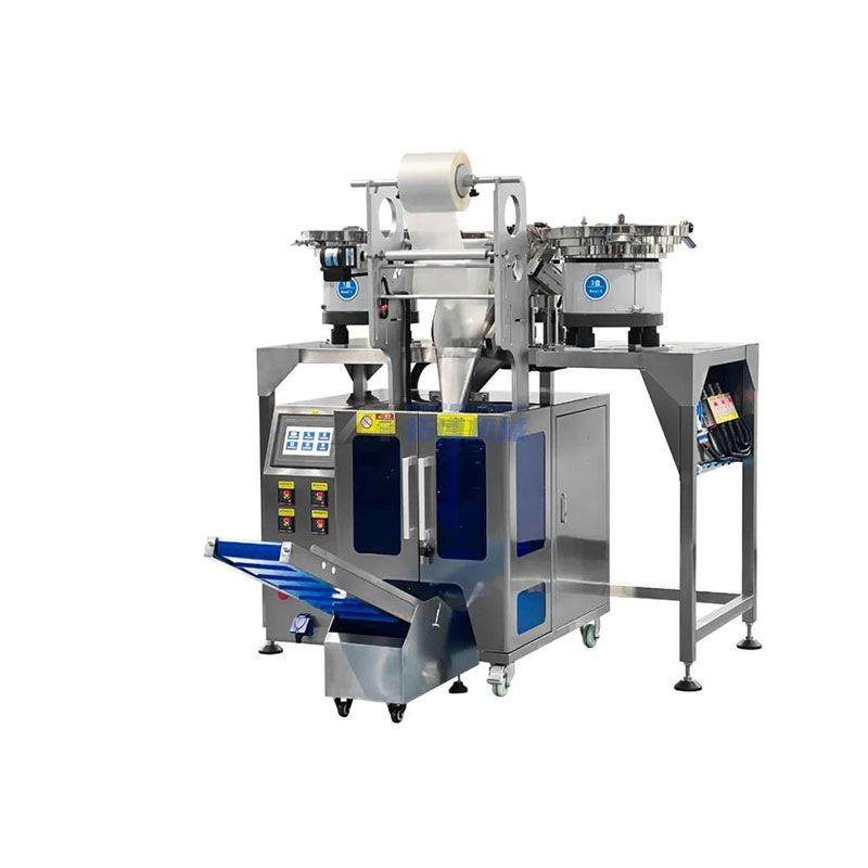 偏心轮连接杆全自动计数包装机 五金配件螺丝螺母点数包装设备,淘宝优惠券,粉丝福利购,淘宝优惠卷