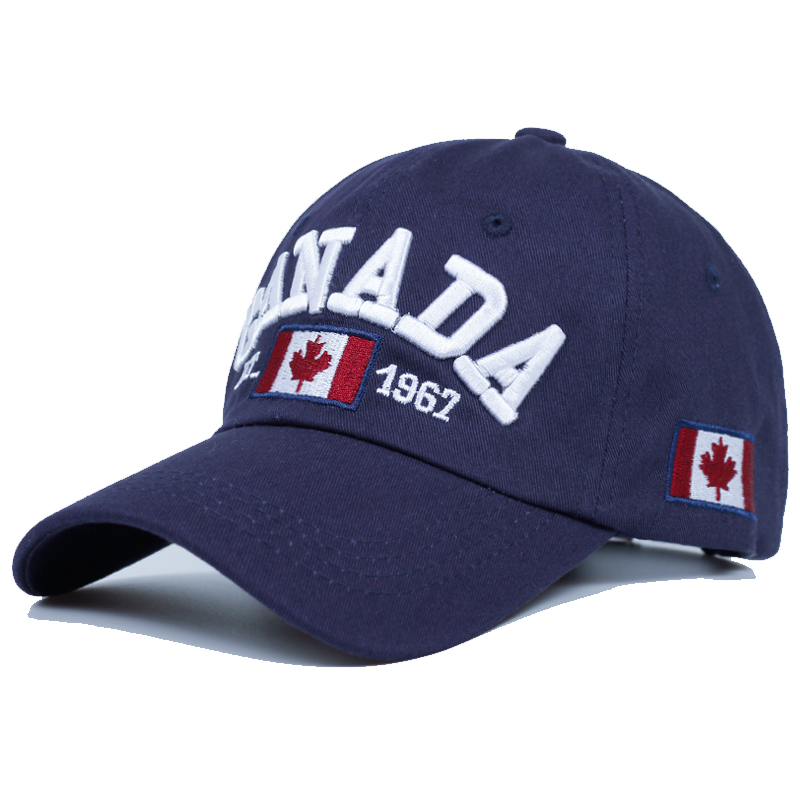 网红Canada Caps Men Women  Summer Fashion Dad Hat Snapback F - 图2