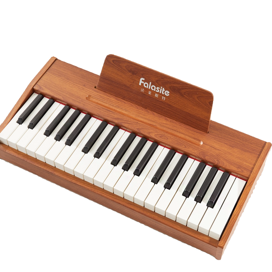 法莱斯特儿童木质小钢琴初学宝宝礼物婴儿玩具25/37键迷你电子琴