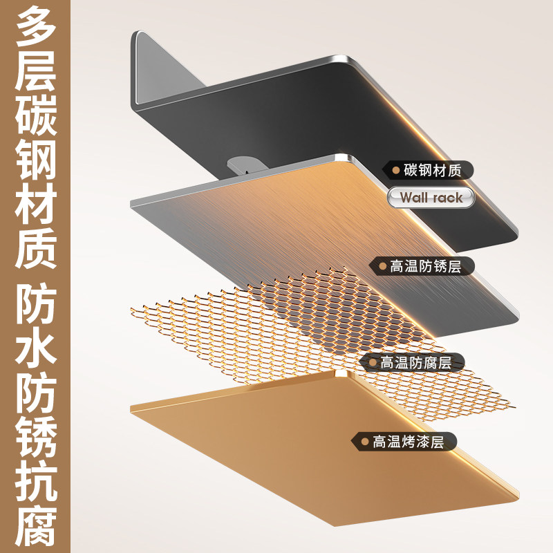 免打孔摄像头置物架墙上壁挂式路由器机顶盒托架室内外监控器支架,淘宝优惠券,粉丝福利购,淘宝优惠卷