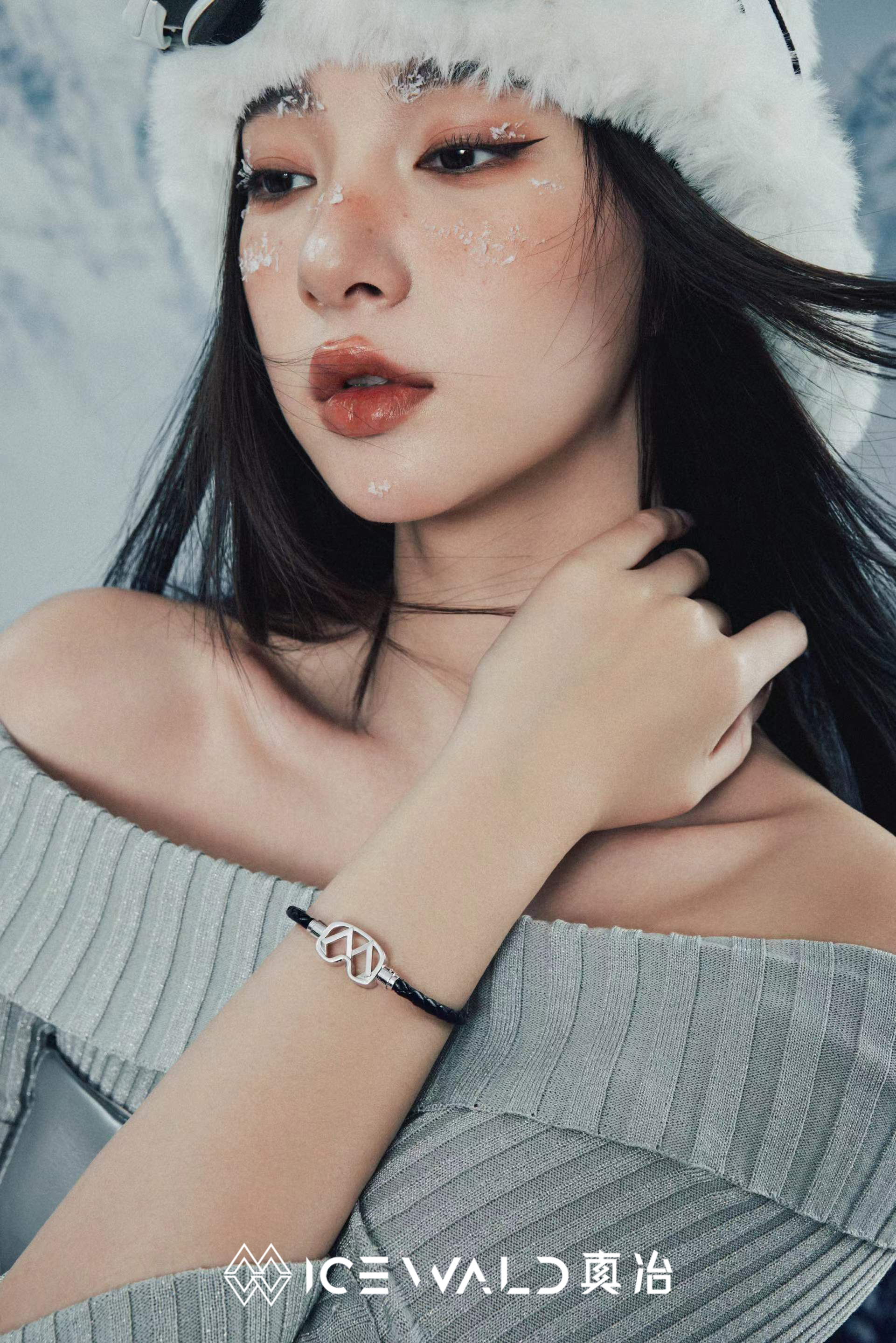 【李铢衔同款】 ICEWALD真冶幻镜系列迷失925银镀金情侣 - 图0