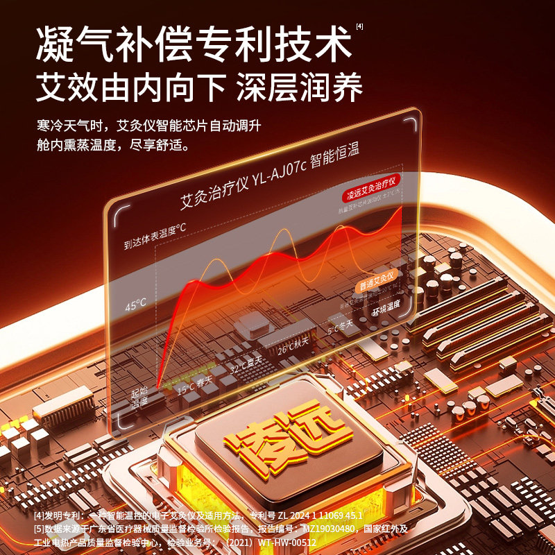 凌远艾灸仪家用无烟新款宫寒艾灸热敷治疗仪医院美容院熏蒸理疗仪,淘宝优惠券,粉丝福利购,淘宝优惠卷