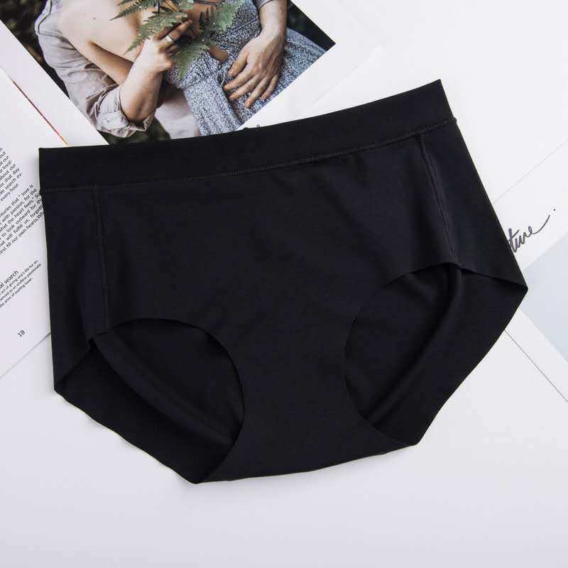 春夏新品莫代尔女士无痕内裤中腰三角裤蜜桃臀蚕丝里档一片式内裤,淘宝优惠券,粉丝福利购,淘宝优惠卷