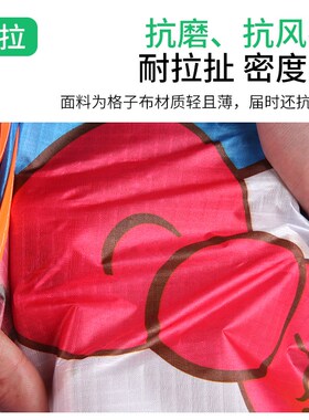 好货2022新款卡通风筝儿童微风易飞手持大人专用网红大型潍坊公主