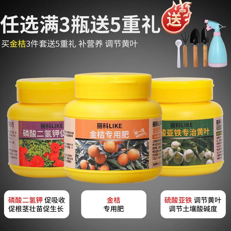 金桔树盆栽肥料植物营养肥料橘子树肥料有机肥料果树橘子树专用肥 - 图1