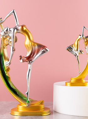 极速舞女摆件家居装饰品家u庭屋内客厅隔断酒柜子鞋柜小摆设办公