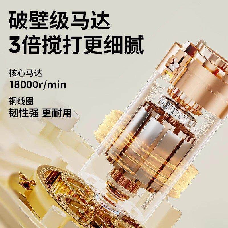 小白熊宝宝辅食机婴儿料理机小型多功能搅拌蒸煮一体机米糊研磨器,淘宝优惠券,粉丝福利购,淘宝优惠卷