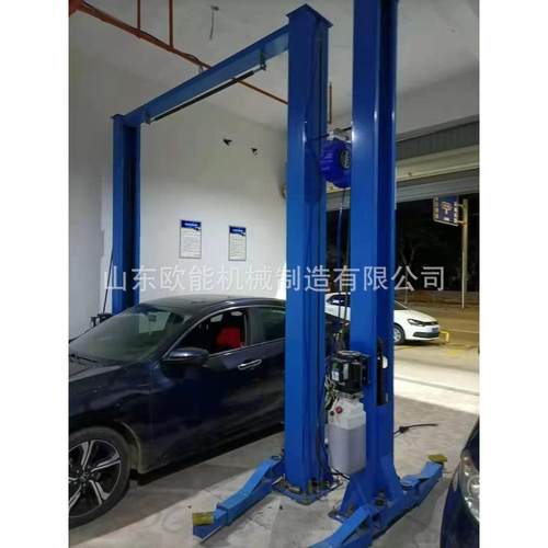 双柱举升机 汽车升降机双柱机 二柱电动液压龙门机 -4吨 - 图1