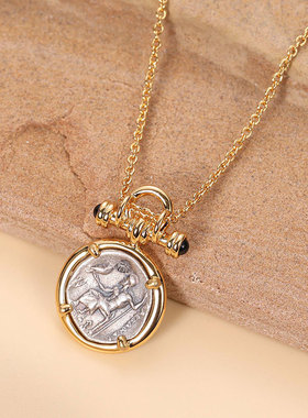 批发纯银s925罗马古希腊气质创意