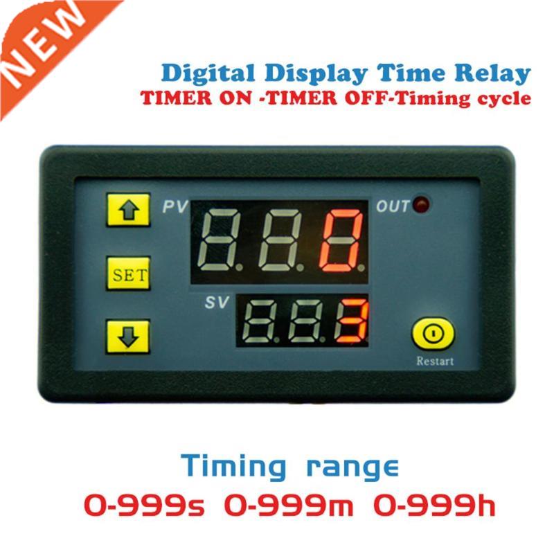 新品DC 12V Time Relay Module Digital LED Double Relay Displa - 图0