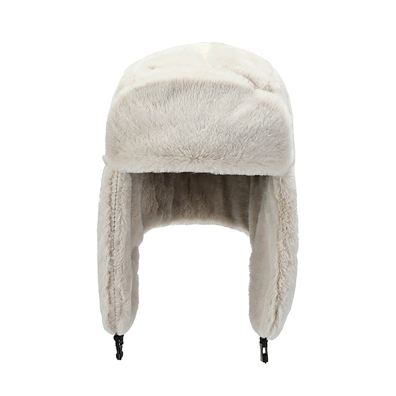 极速Fashion Women Bomber Hats Faux Fur Warm Thicken Earflap - 图2