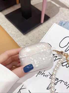 创意珍珠手链钥匙扣挂件网红手绳汽车链蓝牙耳机链女简约包挂饰