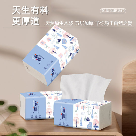 27 large packs of log tissue paper napkins