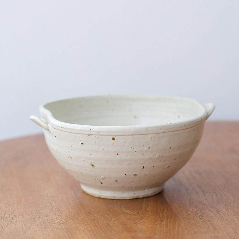 素旧  陶艺双耳椭圆碗手作水果沙拉碗复古拉面拌面碗饭碗,淘宝优惠券,粉丝福利购,淘宝优惠卷