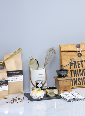 样板房厨房咖啡主题摆件橱柜售楼处样板房吧台水吧咖啡软装饰品