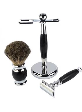 样板房卫生间男士手动刮胡刀剃须刀套装衣帽间饰品道具摆件摄影