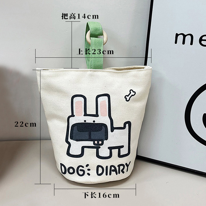 手提帆布袋便当水桶包上班族便携可爱手拎宝妈外出礼品收纳手提包,淘宝优惠券,粉丝福利购,淘宝优惠卷