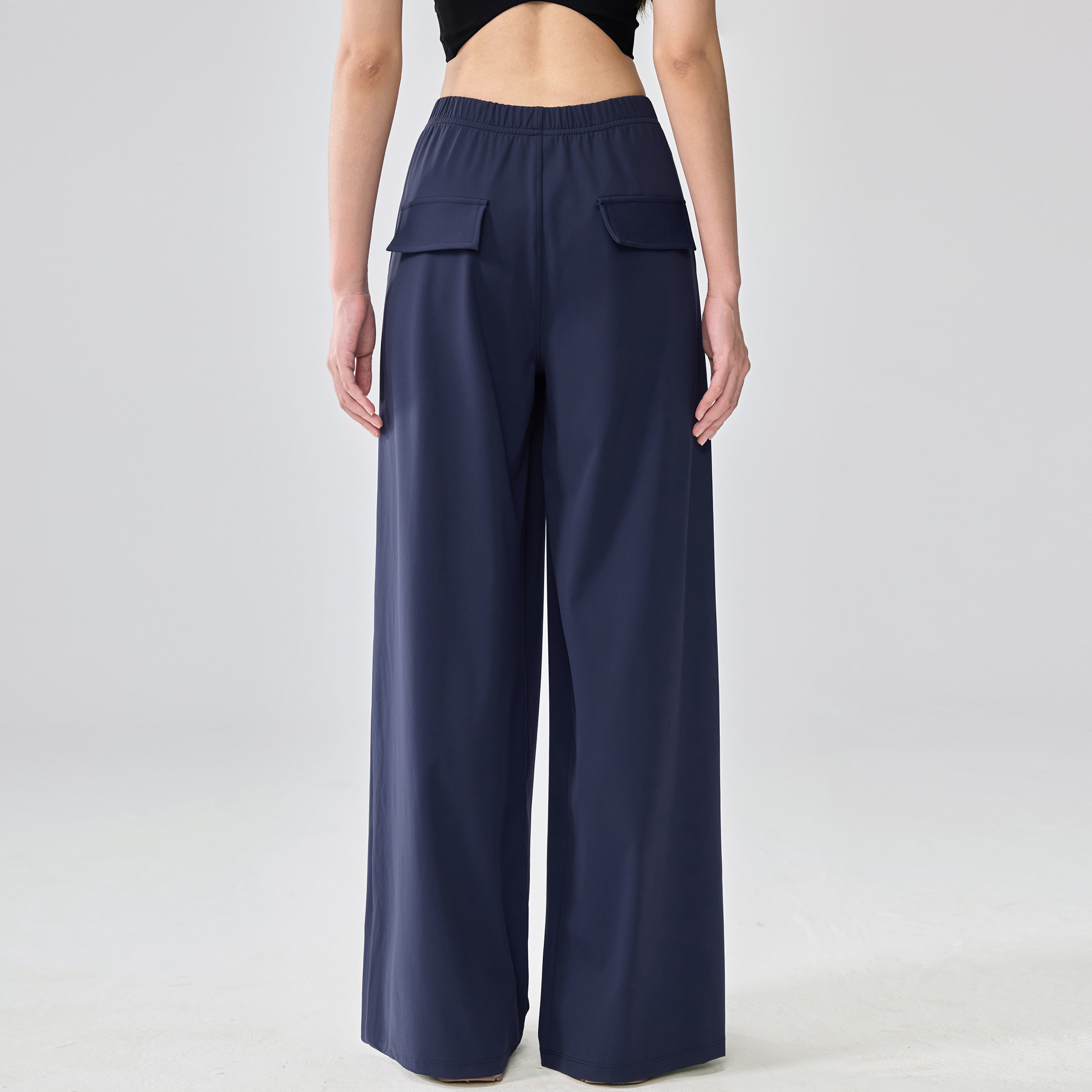 TEETKE宽松直筒运动裤女秋高腰速干普拉提跑步训练瑜伽健身长裤,淘宝优惠券,粉丝福利购,淘宝优惠卷