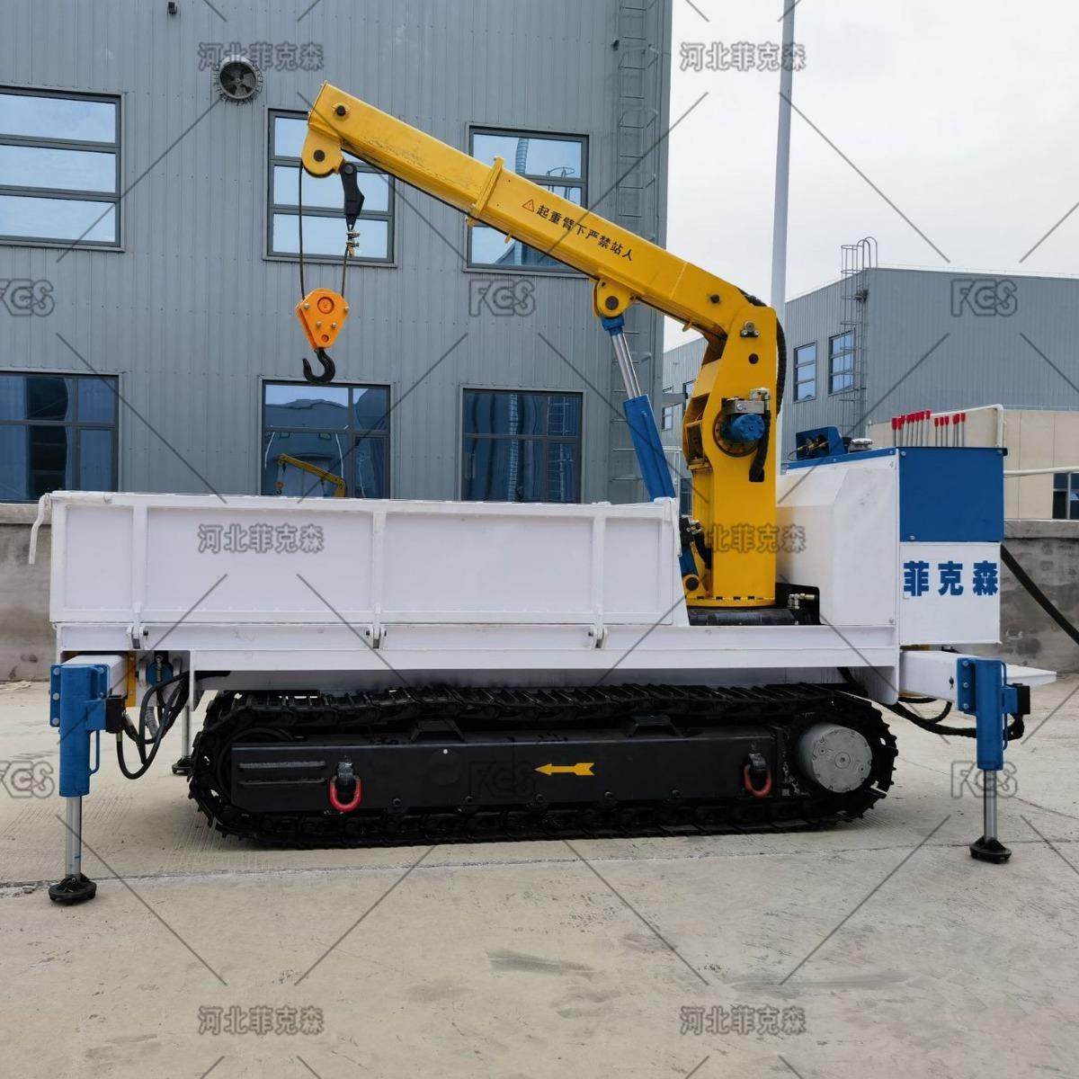 河北菲克森MPCQL系列履带式平板运输车 厂家直销 诚信经营 带起吊,淘宝优惠券,粉丝福利购,淘宝优惠卷