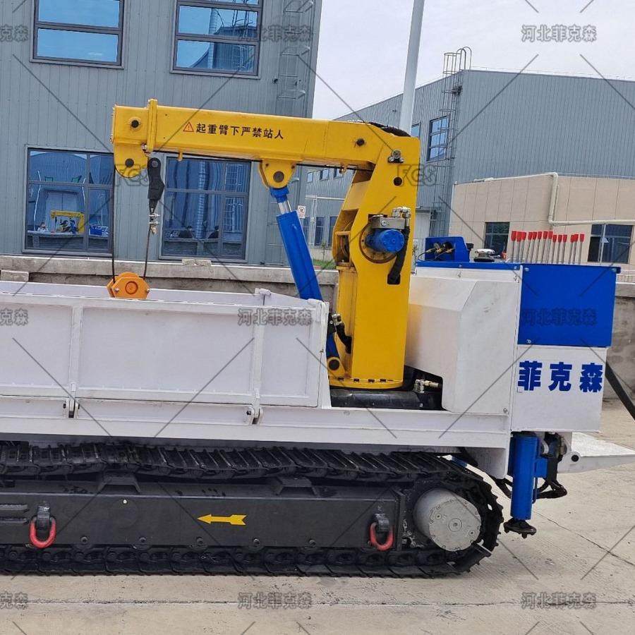 河北菲克森MPCQL系列履带式平板运输车 厂家直销 诚信经营 带起吊,淘宝优惠券,粉丝福利购,淘宝优惠卷