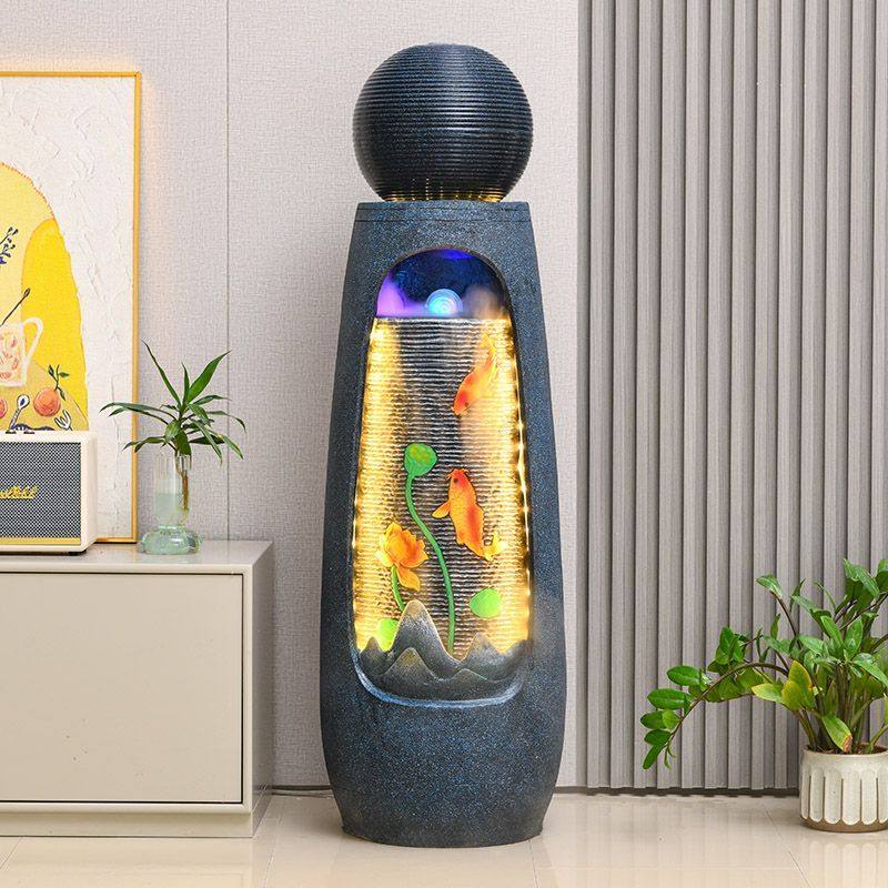 风水球流水喷泉景观摆件客厅办公室开业乔迁送礼家居装饰品加湿器,淘宝优惠券,粉丝福利购,淘宝优惠卷