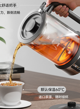 荣事达蒸茶壶白黑茶煮茶器泡茶机