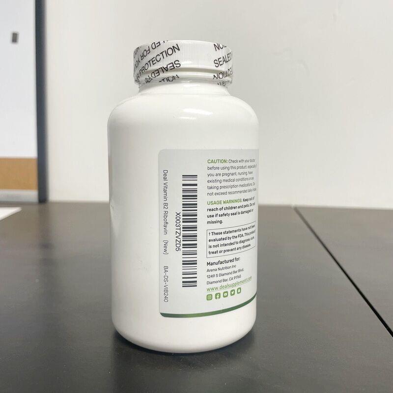 国内现货DEAL SUPPLEMENT水溶性维生素B2核黄素b2高含量400mg*240-图3