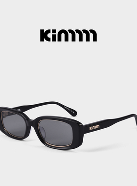 Kimmmm2026年透明方形板材墨镜女防紫外线素颜显瘦太阳镜男KAIRO