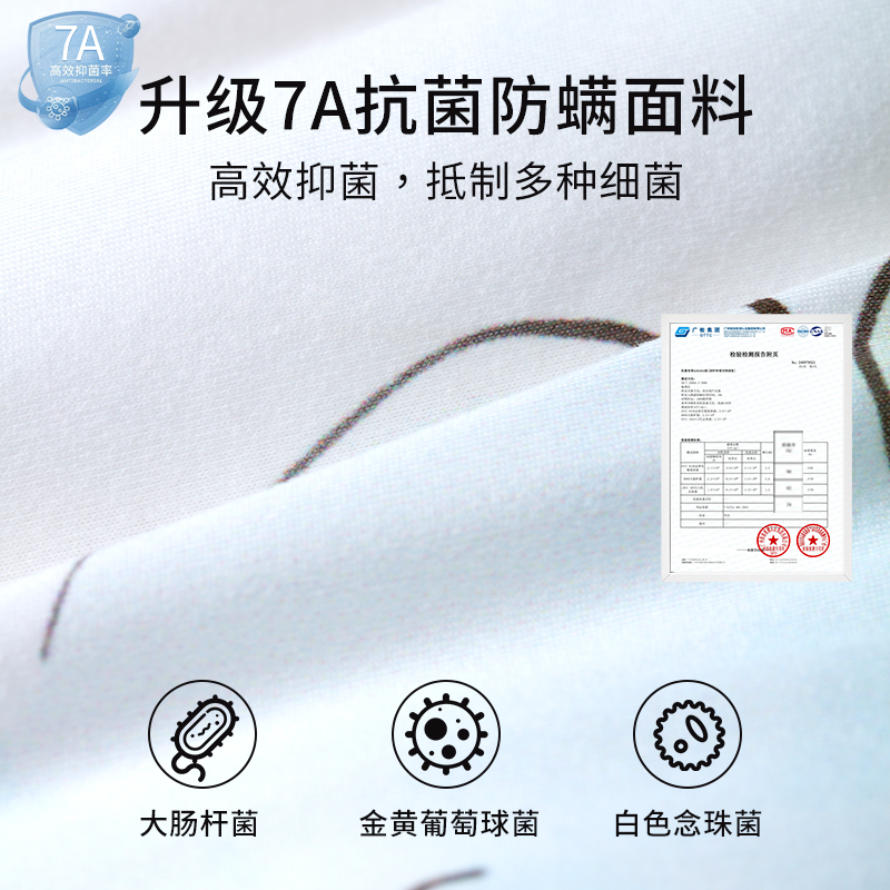 7A抗菌儿童睡袋秋冬款加厚中大童防踢被新生儿睡觉安抚神器豆豆绒