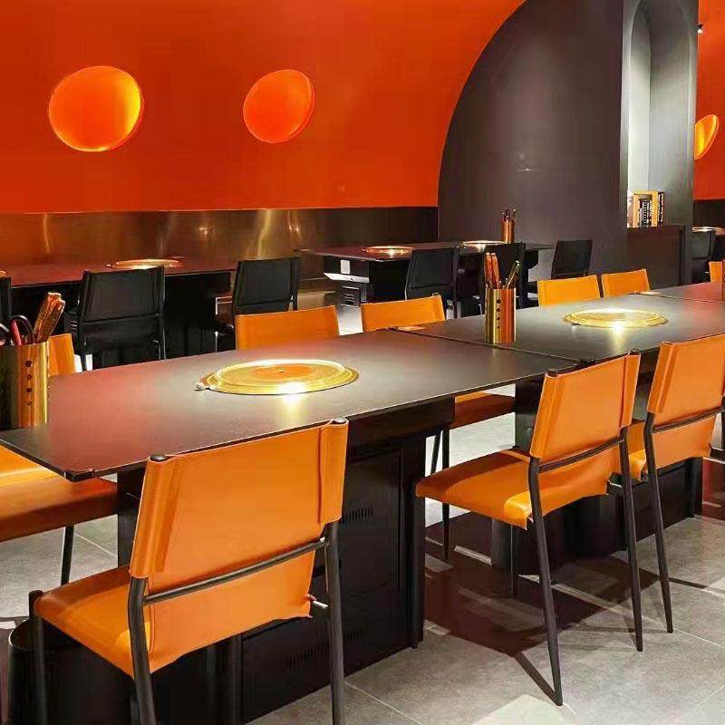 韩式烧烤火锅店桌箱方形下排烟烧烤炉桌腿数控桌架烤肉箱式桌箱,淘宝优惠券,粉丝福利购,淘宝优惠卷