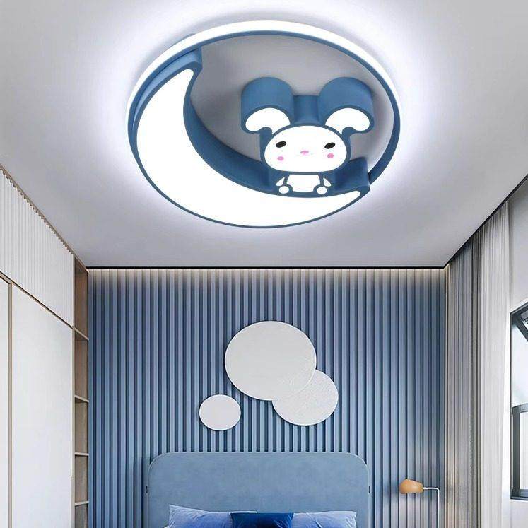 儿童房卧室吊扇灯2025年新款全光谱护眼led男孩女孩家用吸顶灯,淘宝优惠券,粉丝福利购,淘宝优惠卷