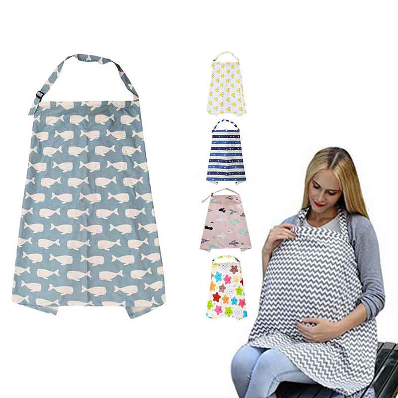 网红Mother Outing Breastfeeding Towel 100% Cotton Baby Feedi - 图0