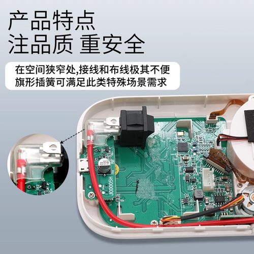 奎神电力 2.8 4.8 、6.3弯头插簧护套接线端子627-2.8A母插簧弯头 - 图1