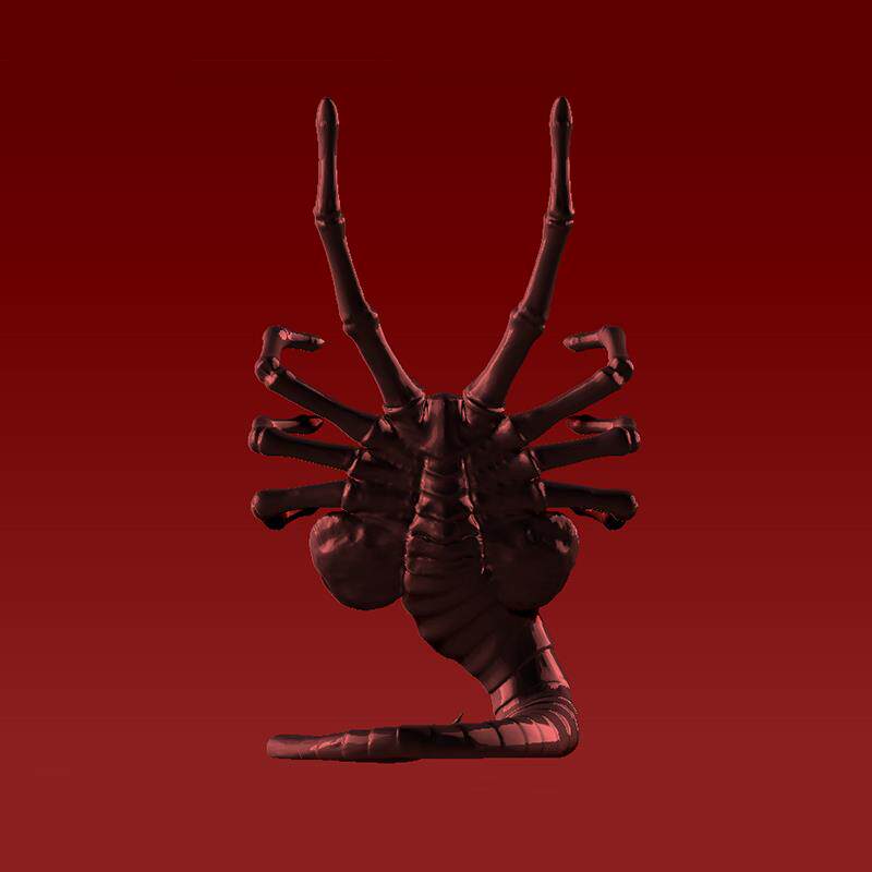 3D打印异形模型抱脸虫手机架潮模型礼物摆件异形手机架夺命舰 - 图1