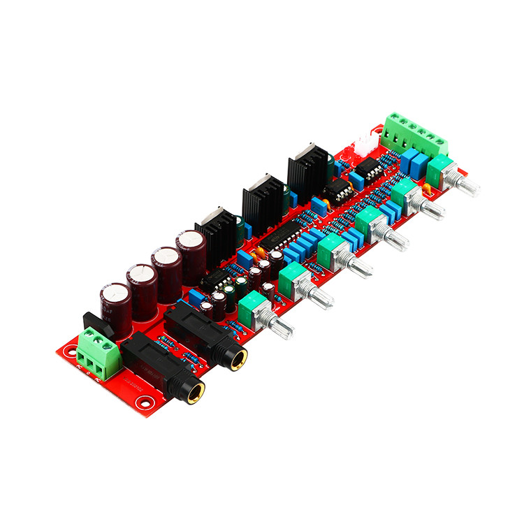 PT2399卡拉OK话筒混响版音调板NE5532前级板高低音调节AC12-15V - 图3