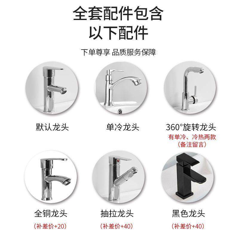 落地式洗脸盆柜组合卫生间太空铝浴室柜一体陶瓷洗手盆阳台洗漱盆,淘宝优惠券,粉丝福利购,淘宝优惠卷