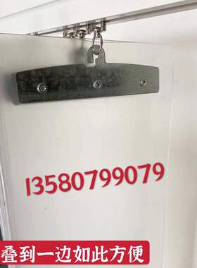磨砂推拉软门帘折叠滑动帘pvc塑料半透明皮帘隔热挡风防尘空调帘