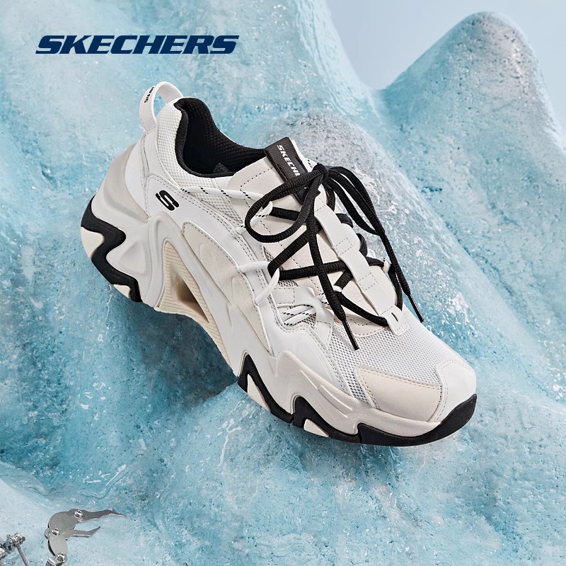 Skechers斯凯奇官方运动鞋机能风老爹鞋经典复古透气夏季新款男鞋