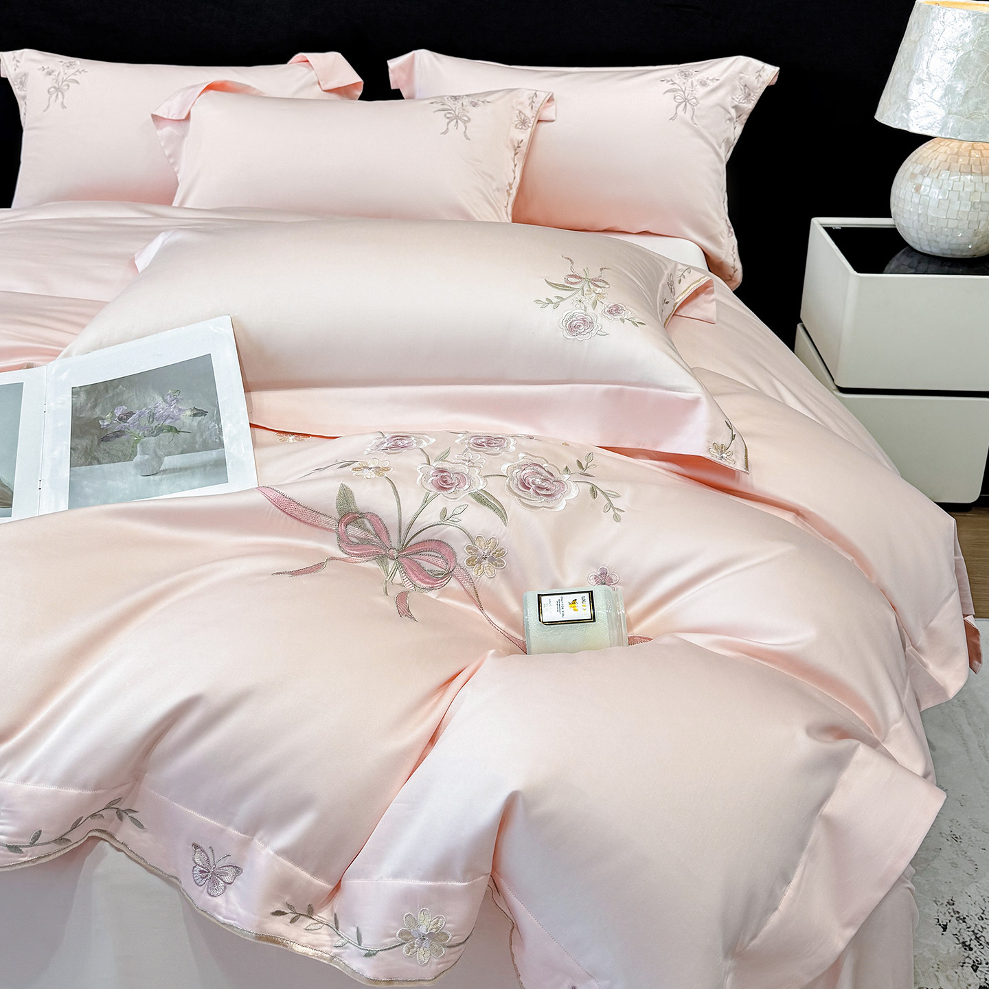Xiaohongshu’s popular category A 100% cotton four-piece bed set