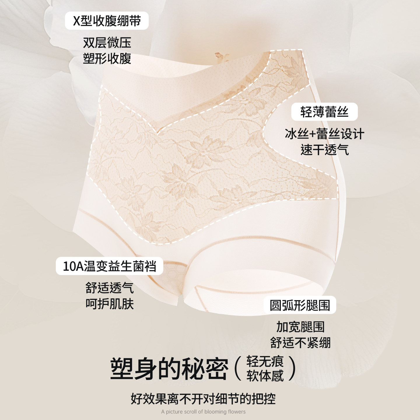 婷美提臀收腹内裤2025秋冬新款婚纱旗袍专用收小肚塑型美体三角裤,淘宝优惠券,粉丝福利购,淘宝优惠卷