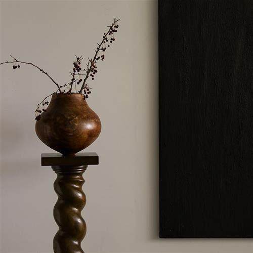 形上法式中古底座螺旋雕塑台柱子落地侘寂艺术摆件覆古立柱装饰,淘宝优惠券,粉丝福利购,淘宝优惠卷