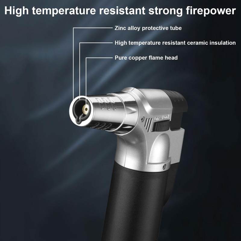 网红Torch Lighter Refillable Portable Butane Lighter For - 图2