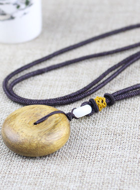 极速厂家直销印尼加里曼丹沉香平安E扣挂件吊坠男女春秋毛衣链搭