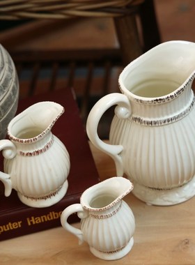 极速田园地c中海花壶陶瓷瓶欧式极简主义花器家居软装装饰瓶插花