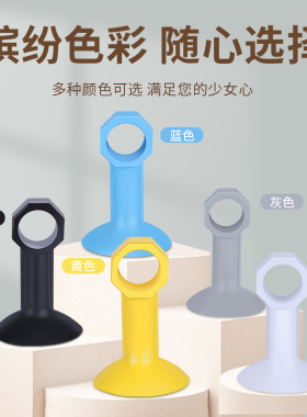 新款门吸静音硅胶创意