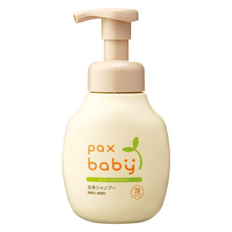 日本太阳油脂PaxBaby原装进口儿童全身用洗液洗发沐浴洗护二合一