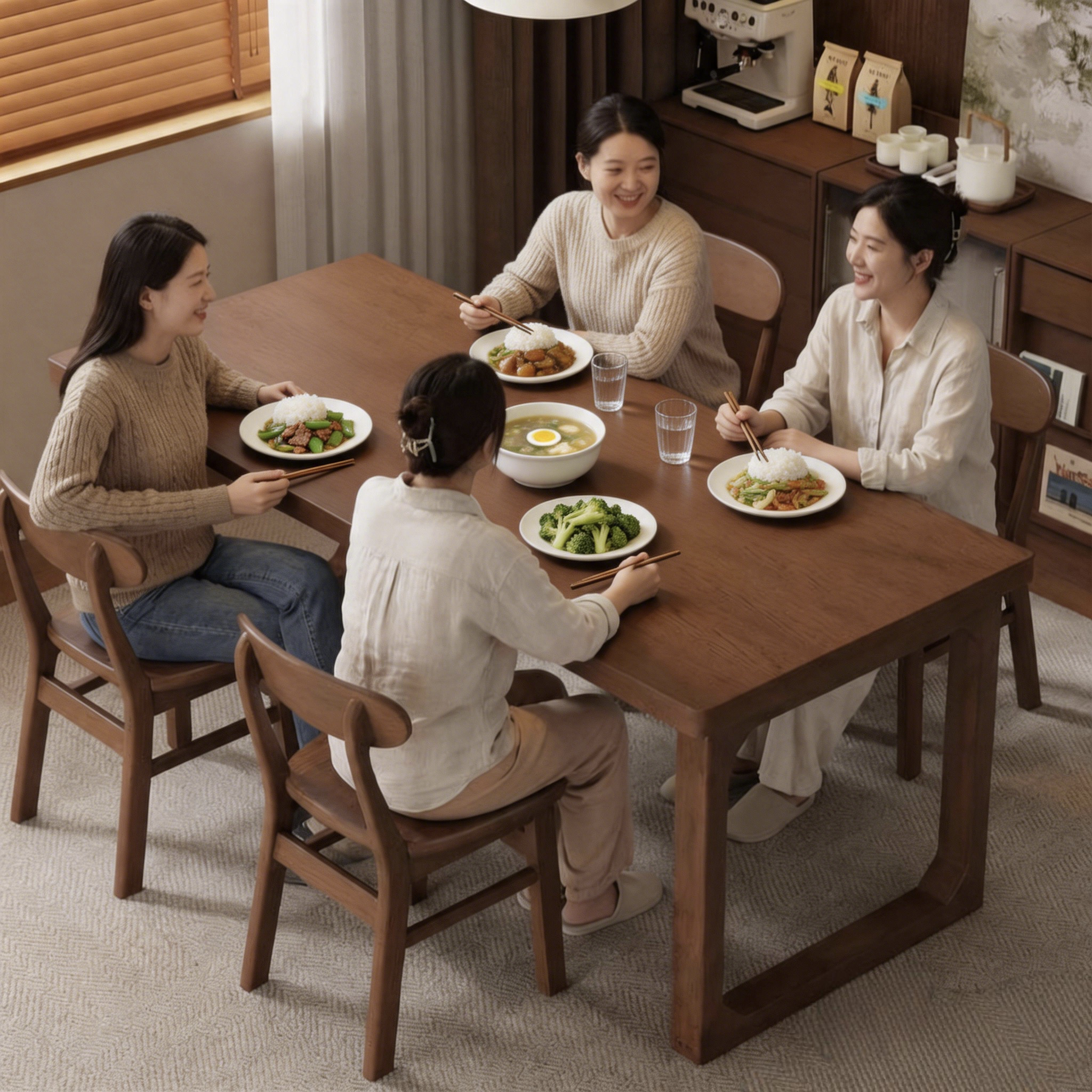 Solid wood dining table rectangular large table home dining table antique style office desk restaurant combination dining table and chairs